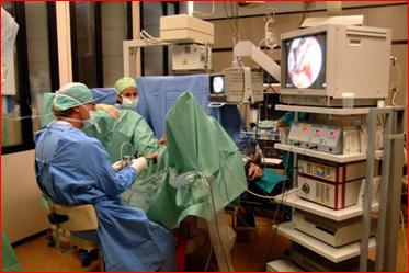 Sala endoscopica, secondo piano