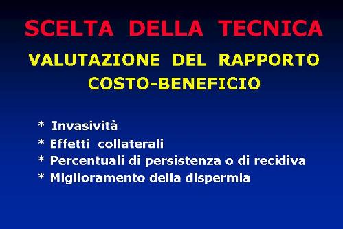 Microchirurgia del varicocele
