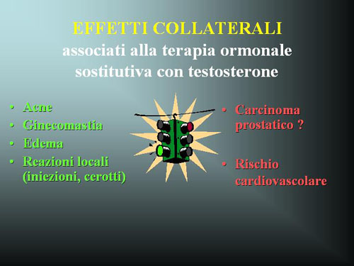 Terapia ormonale — Disfunzione erettile